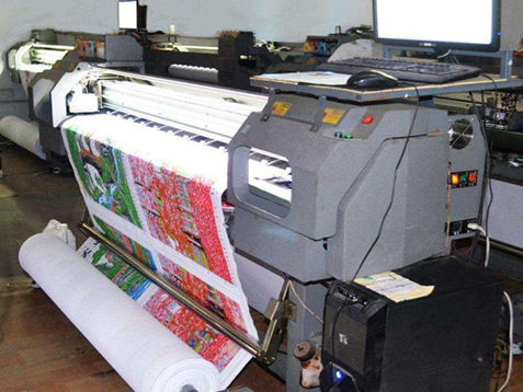 descripción general de la fábrica 11 máquinas de impresión digital